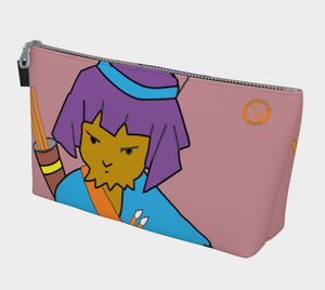 Samurai Owl Make Up Bag