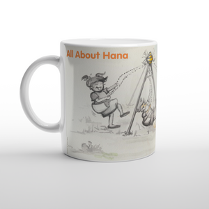 All About Hana Ceramic Mug